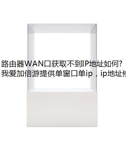 ·WANڻȡIPַδ?